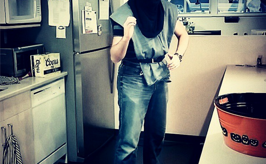 Tony as Sub Zero. #nerdlife